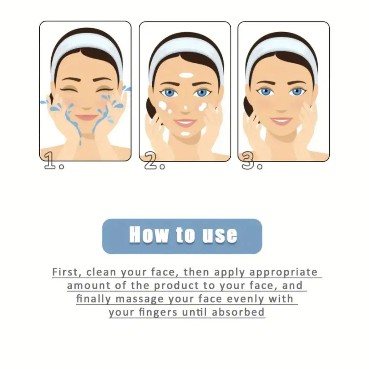 Moisturizing face cream Moisturizing collagen neck hyaluronic acid smoothes wrinkles, brightens skin, moisturizes and protects s