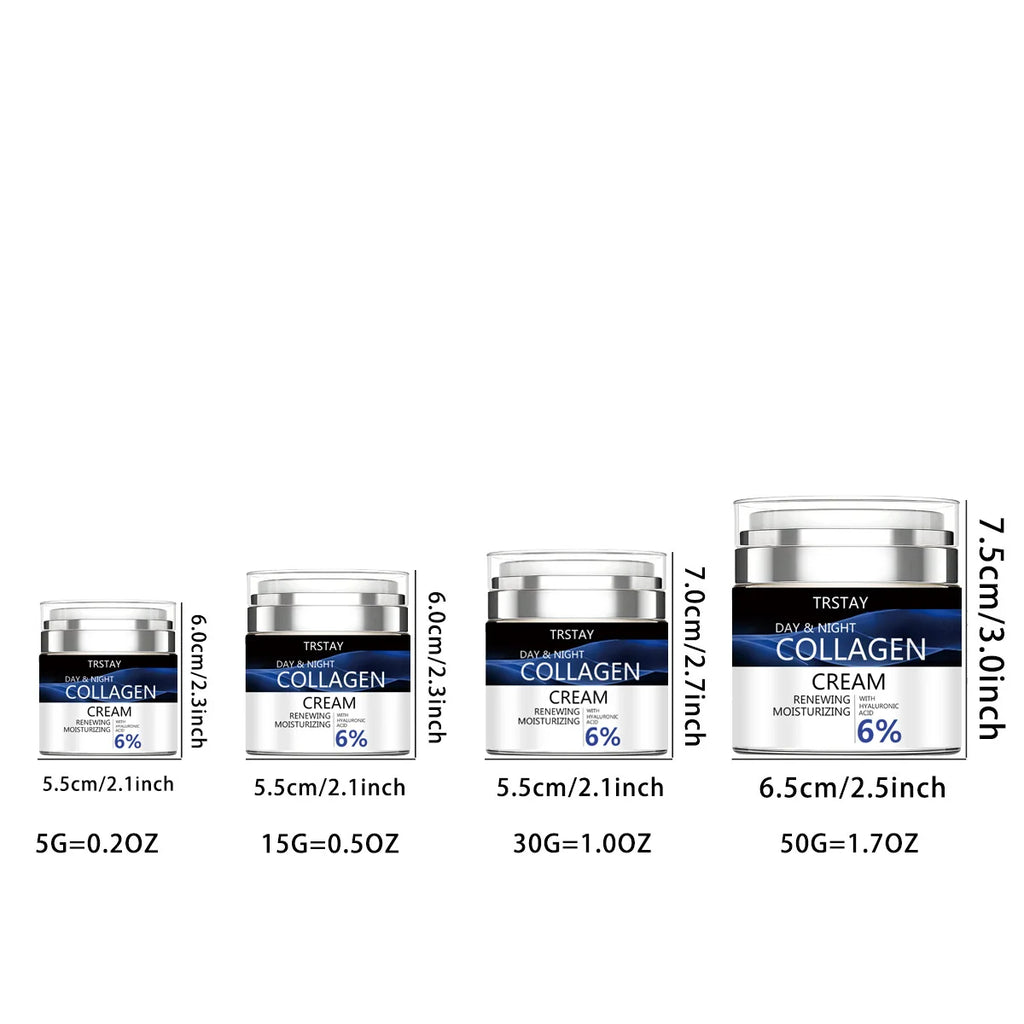 Moisturizing face cream Moisturizing collagen neck hyaluronic acid smoothes wrinkles, brightens skin, moisturizes and protects s