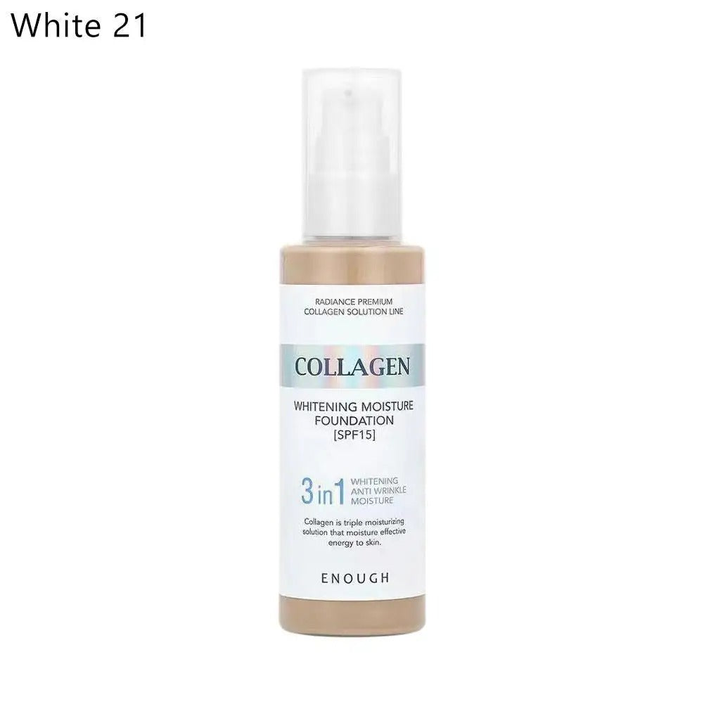 Collagen Liquid Foundation Long-lasting Moisturizing Non-cakey Nourishes The Skin Enhancing Elasticity Radiance Cosmetics