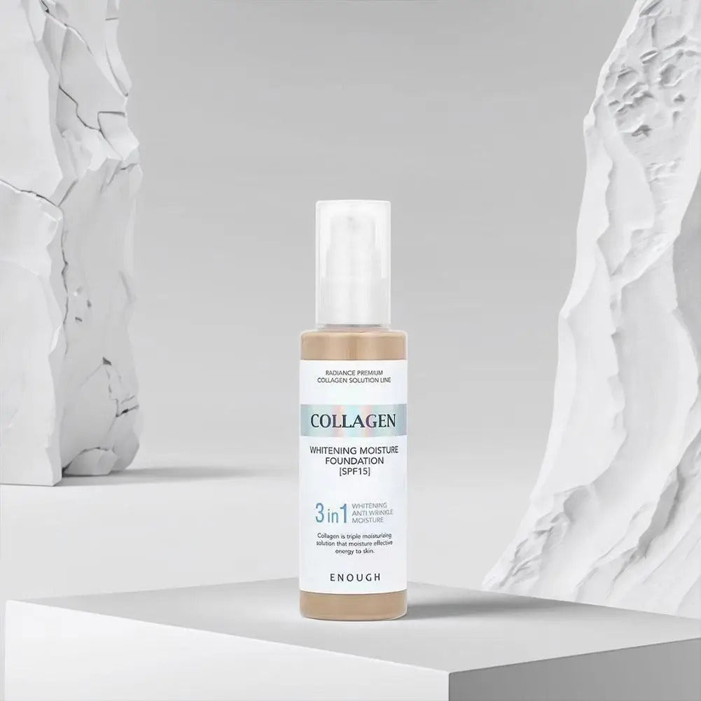 Collagen Liquid Foundation Long-lasting Moisturizing Non-cakey Nourishes The Skin Enhancing Elasticity Radiance Cosmetics