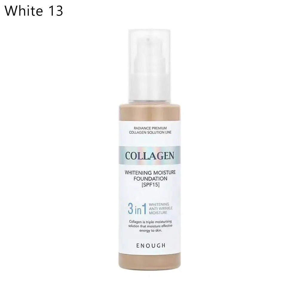 Collagen Liquid Foundation Long-lasting Moisturizing Non-cakey Nourishes The Skin Enhancing Elasticity Radiance Cosmetics